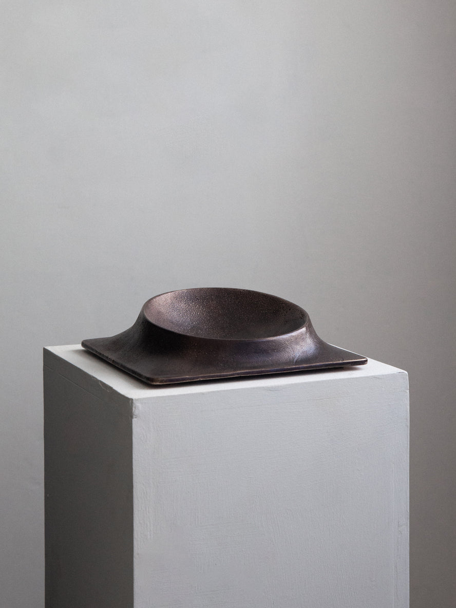 Tondo Bowl, Darkened Brass Bowls