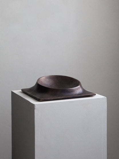 Tondo Bowl, Darkened Brass Bowls