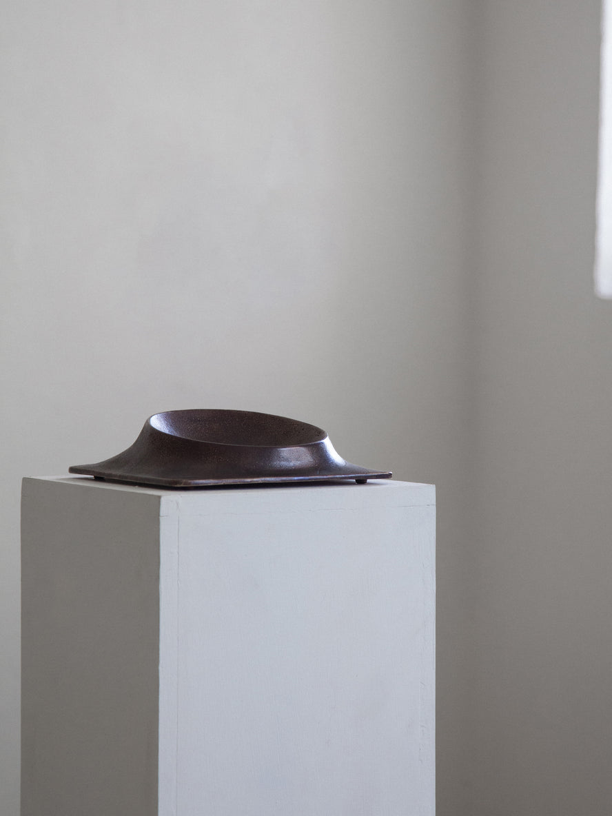 Tondo Bowl, Darkened Brass Bowls
