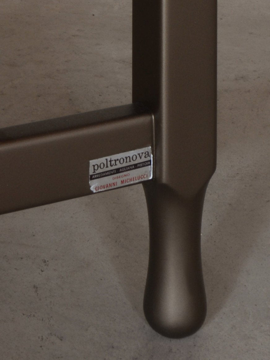 Torbecchia Bronze Chair by Giovanni Michelucci for Poltronova, Ca. 1965 Dining Chairs