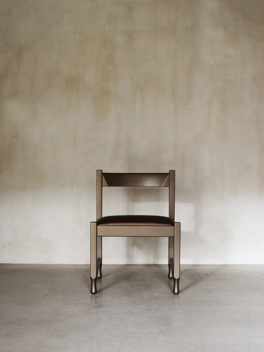 Torbecchia Bronze Chair by Giovanni Michelucci for Poltronova, Ca. 1965 Dining Chairs
