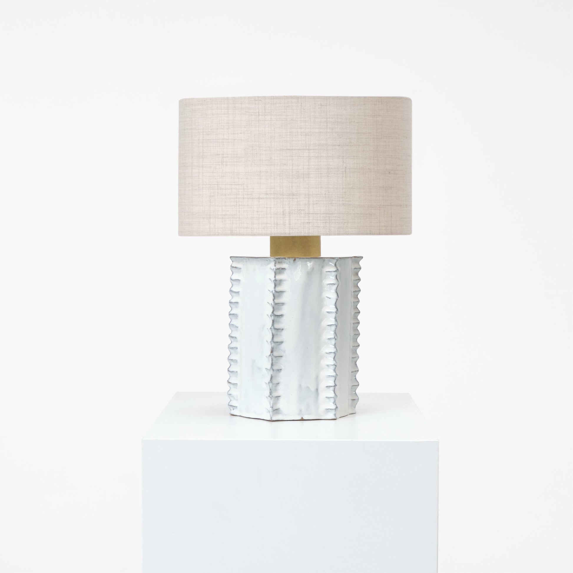 Totem Table Lamp in White by Project 213A Table Lamps