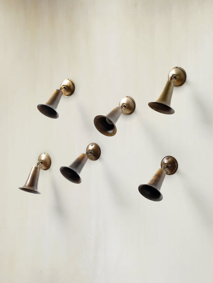 Trombetta Brass Sconce Lamp Sconces