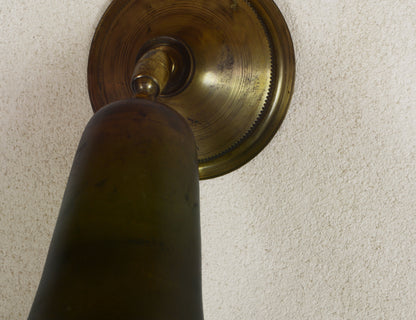 Trombetta Brass Sconce Lamp Sconces