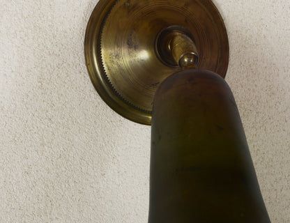 Trombetta Brass Sconce Lamp Sconces