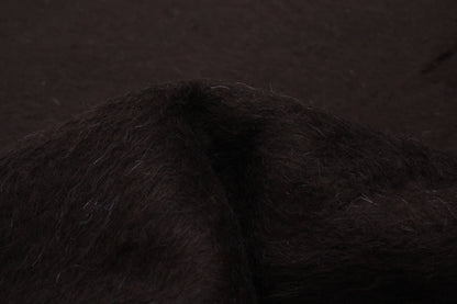 Turkish Flokati in Noir, 7'10" x 11' Rugs