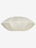 UFO Extra Large Lampshade in Off-White Silk with White Ribbon Lamp Shades