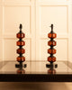 Pair of Speckled Glass USA Table Lamps Table Lamps