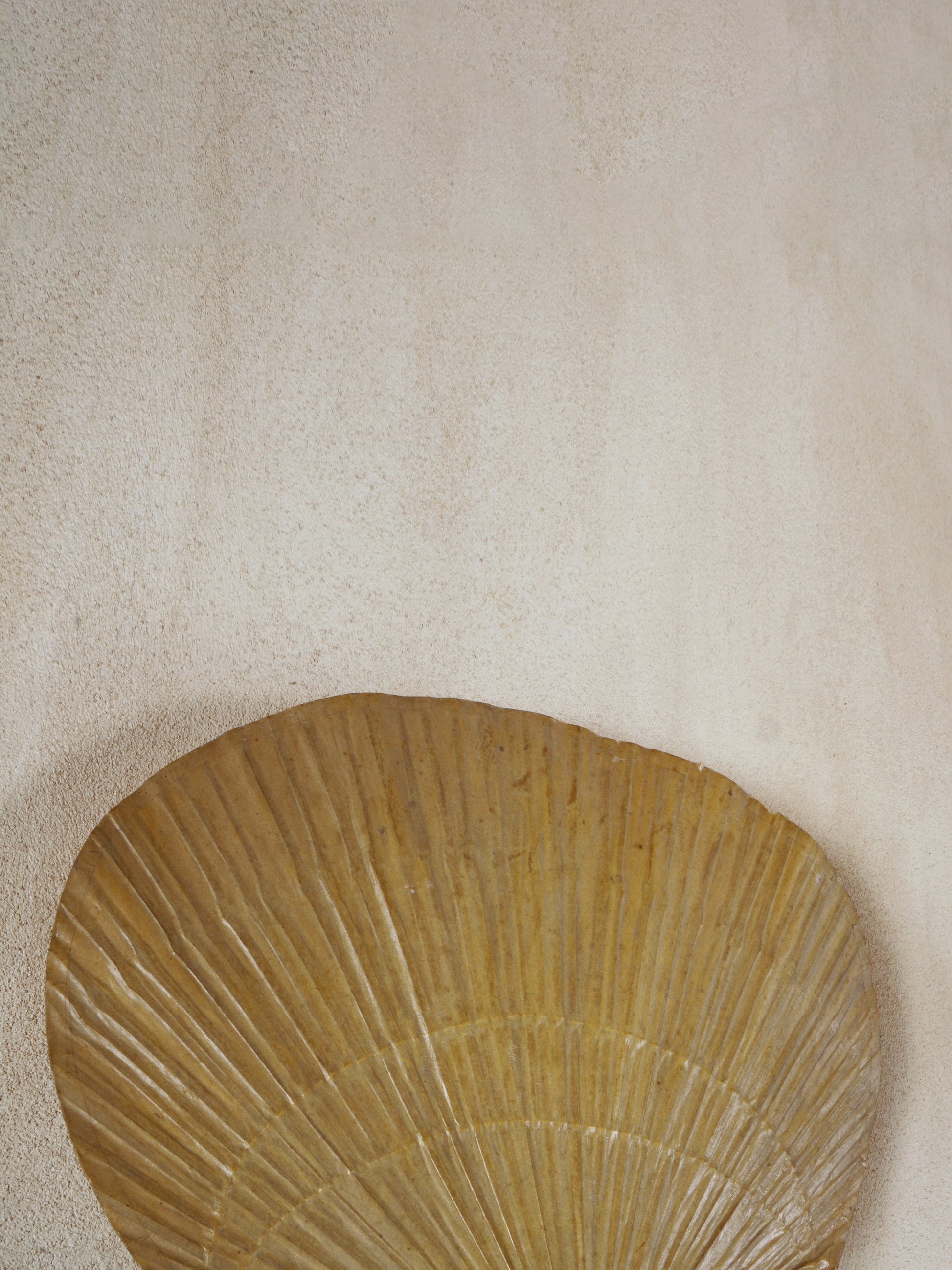 Uchiwa Wall Lamp by Ingo Maurer, Ca.1970 Sconces