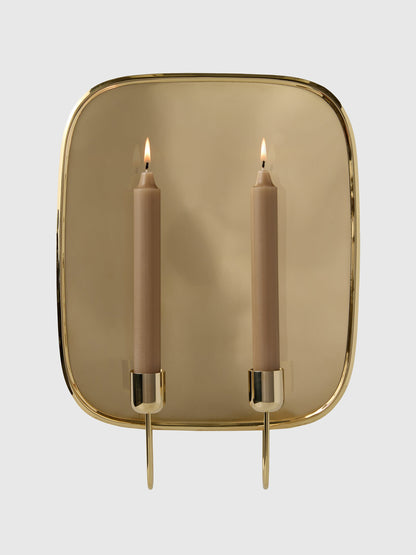 Uma Brass Wall Sconce - Unlacquered Sconces