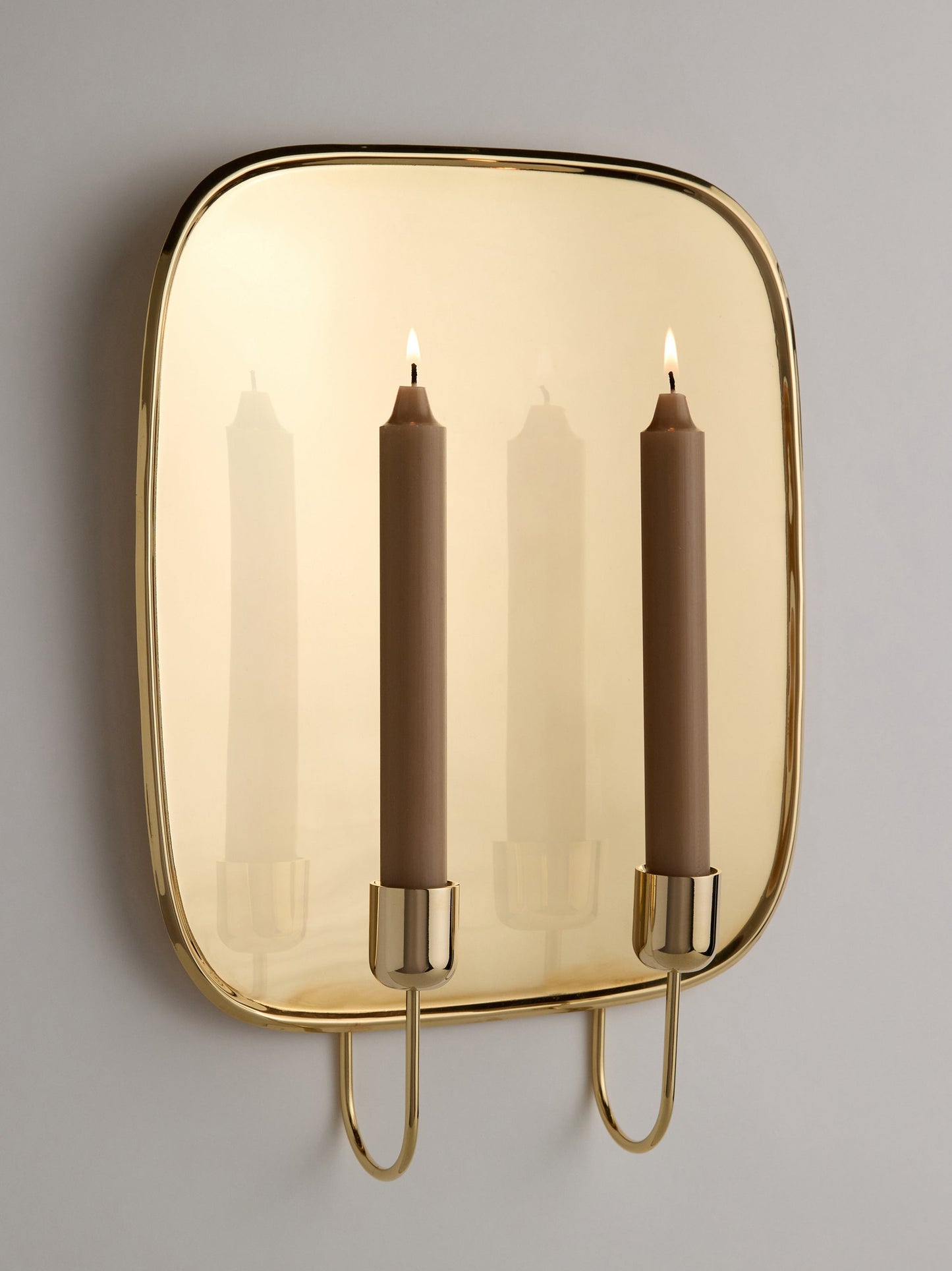 Uma Brass Wall Sconce - Unlacquered Sconces