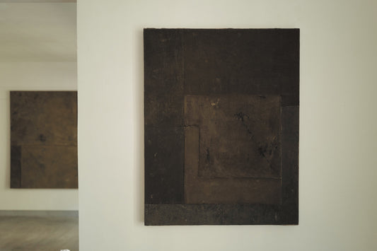 Untitled Mixed Media on Canvas, 100 x 70 cm Artwork