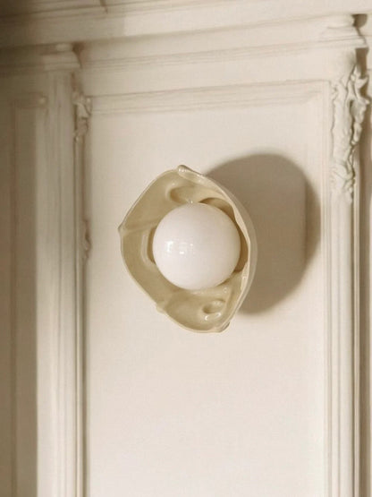 Velour Orb Wall Sconce Sconces