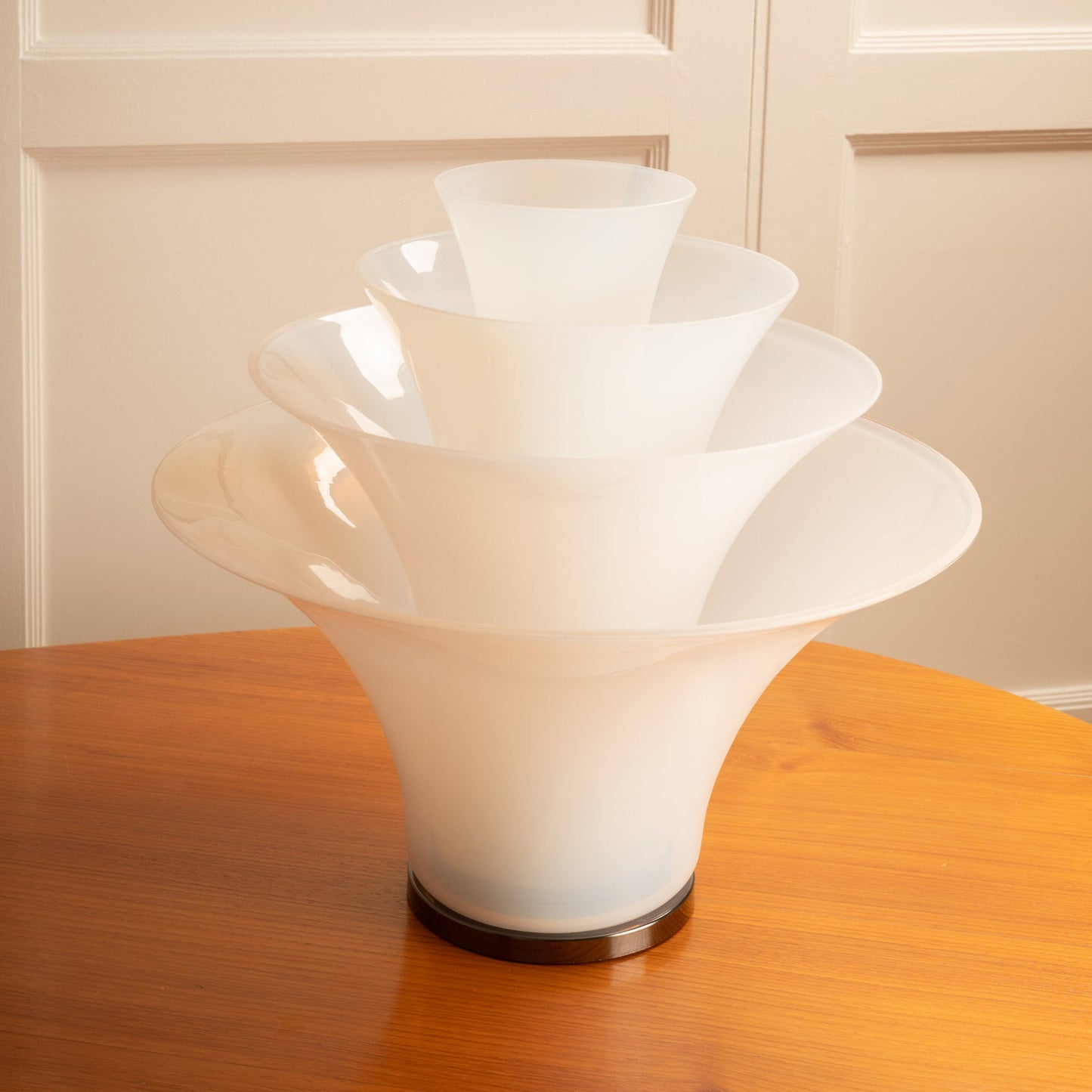 Venetian Glass Petal Lamp by Tonin Casa - Edition XXI's Table Lamps