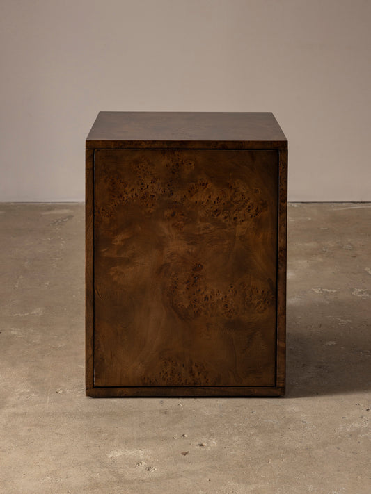 Vernier Linear Side Table, Tabac End Tables