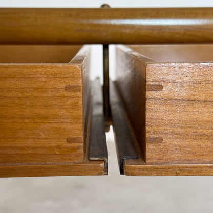 Very Rare Walnut Working Table / Desk by Ignazio Gardella, Milan, Italy, 1950 Desks