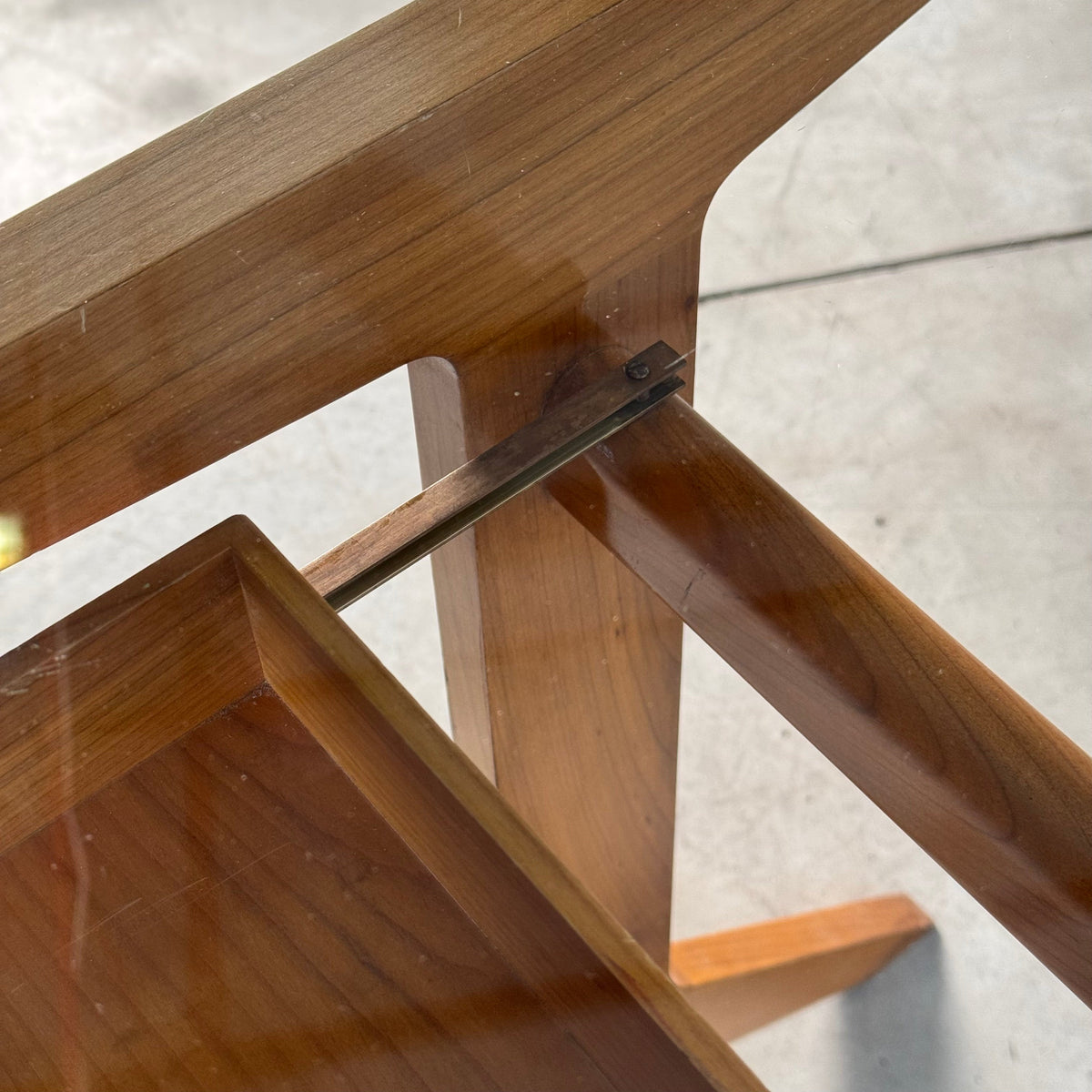 Very Rare Walnut Working Table / Desk by Ignazio Gardella, Milan, Italy, 1950 Desks