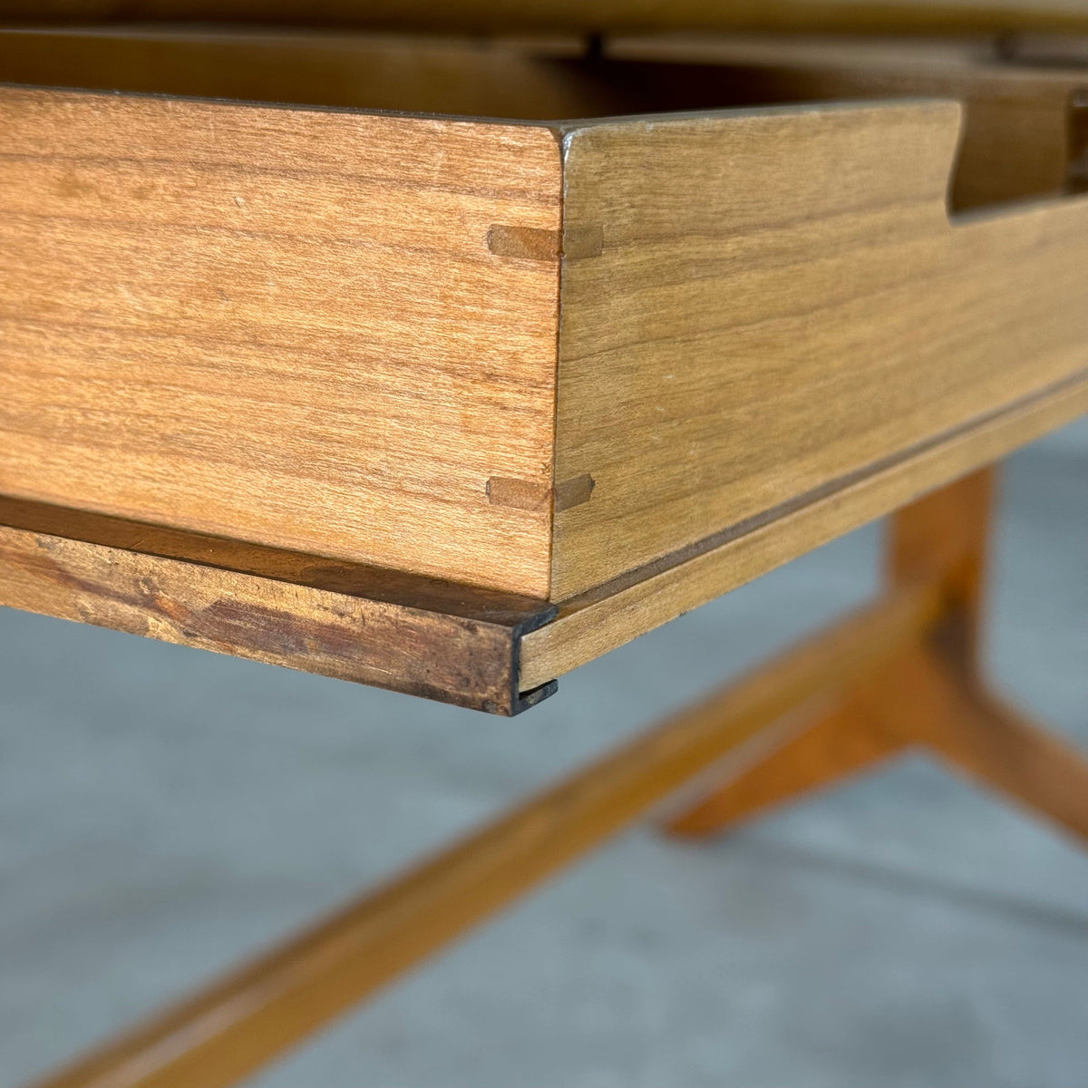 Very Rare Walnut Working Table / Desk by Ignazio Gardella, Milan, Italy, 1950 Desks
