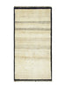 Vintage Gabbeh Persian Runner Rug in Black and Cream Tones from Rug & Kilim Rugs