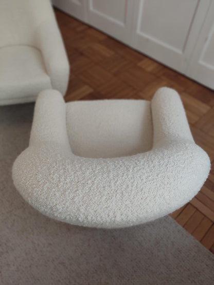 Pair of Ramos Armchairs - France 1950s Chairs