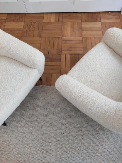 Pair of Ramos Armchairs - France 1950s Chairs