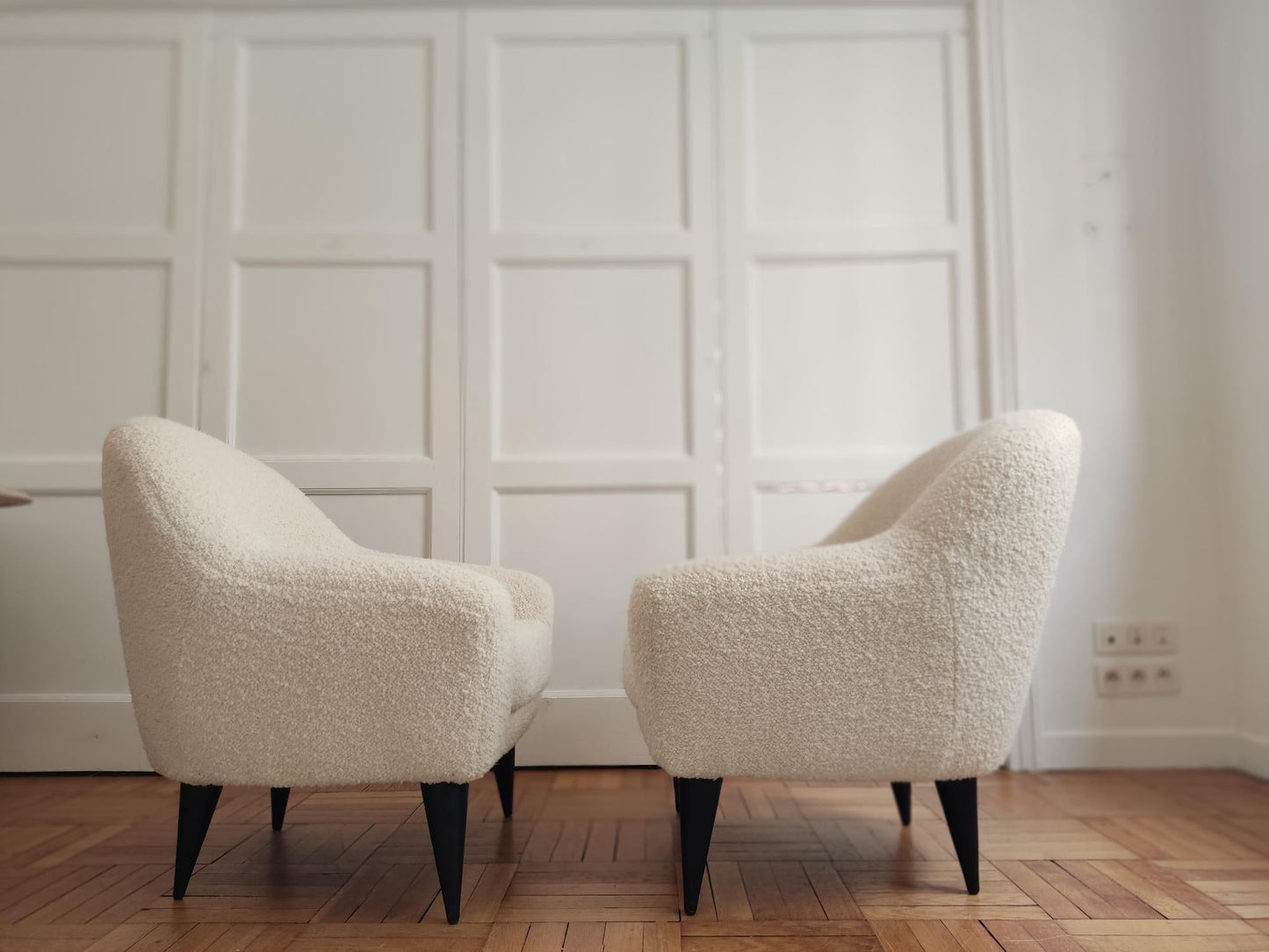 Pair of Ramos Armchairs - France 1950s Chairs