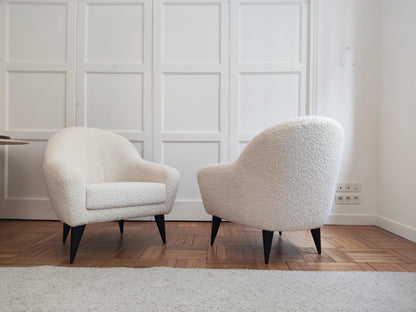 Pair of Ramos Armchairs - France 1950s Chairs