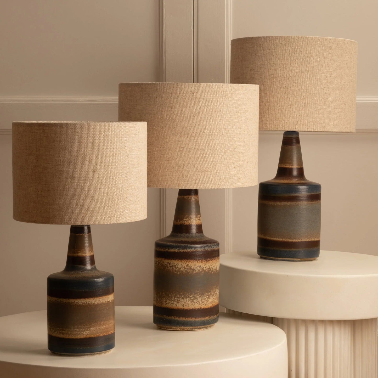 Soholm Stentoj Lamps, Denmark 1960s Table Lamps