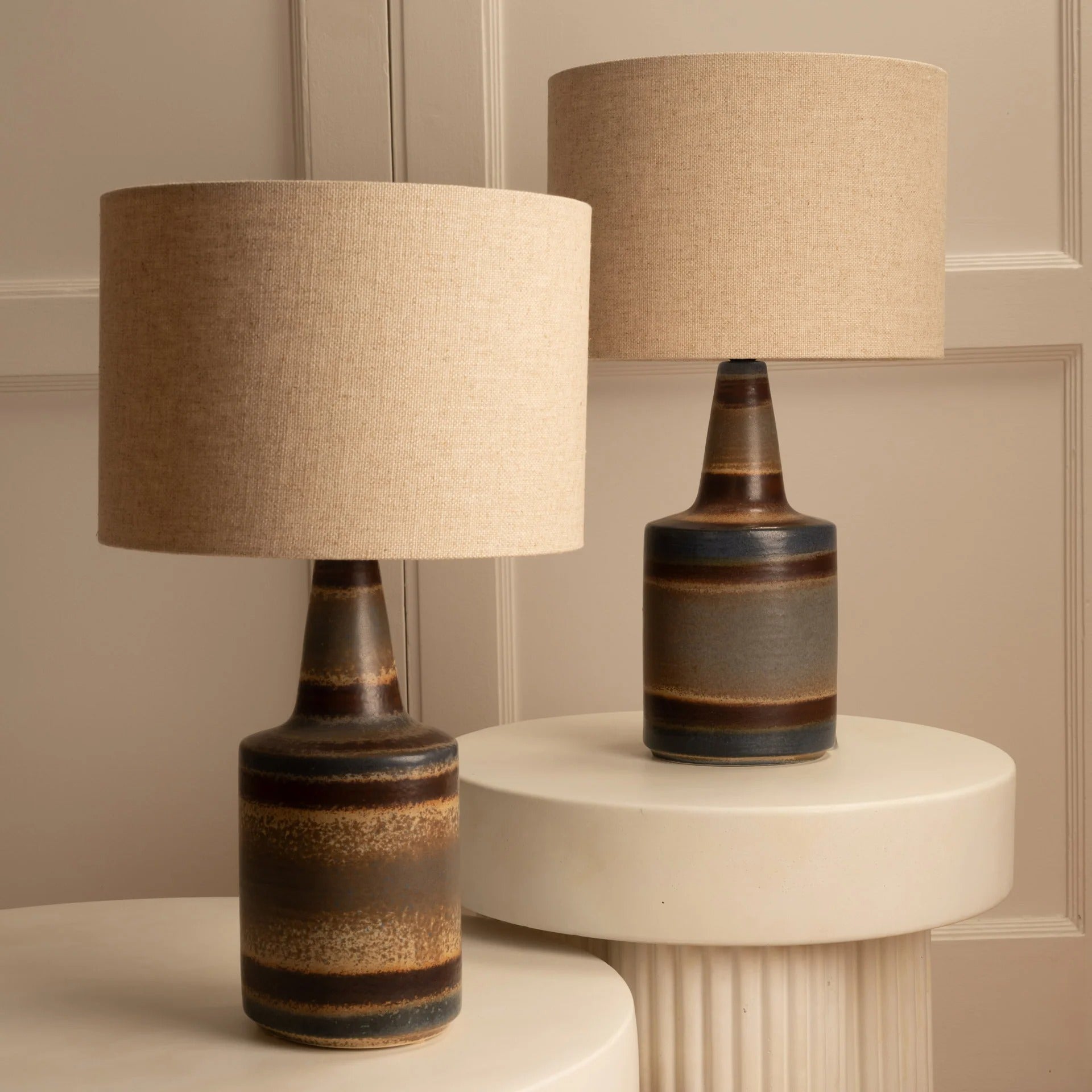 Soholm Stentoj Lamps, Denmark 1960s Table Lamps