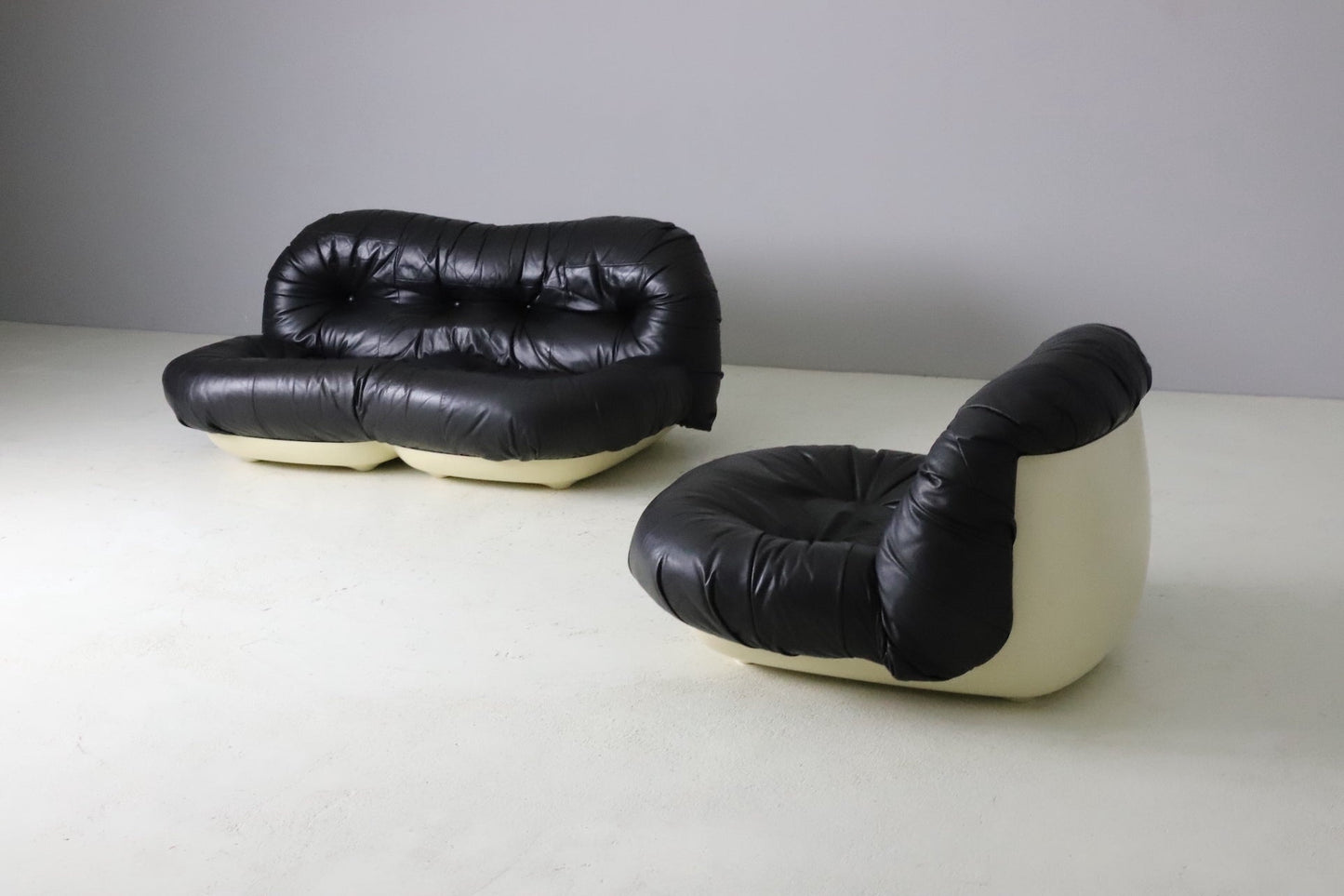 Vintage Space Age Seating Group - Rare 70s Design Collection Sofas