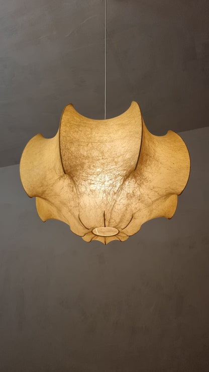 Viscontea Cocoon Suspension Lamp Designed by Achille and Pier Giacomo Castiglioni for Flos, 1960s Pendant Lights