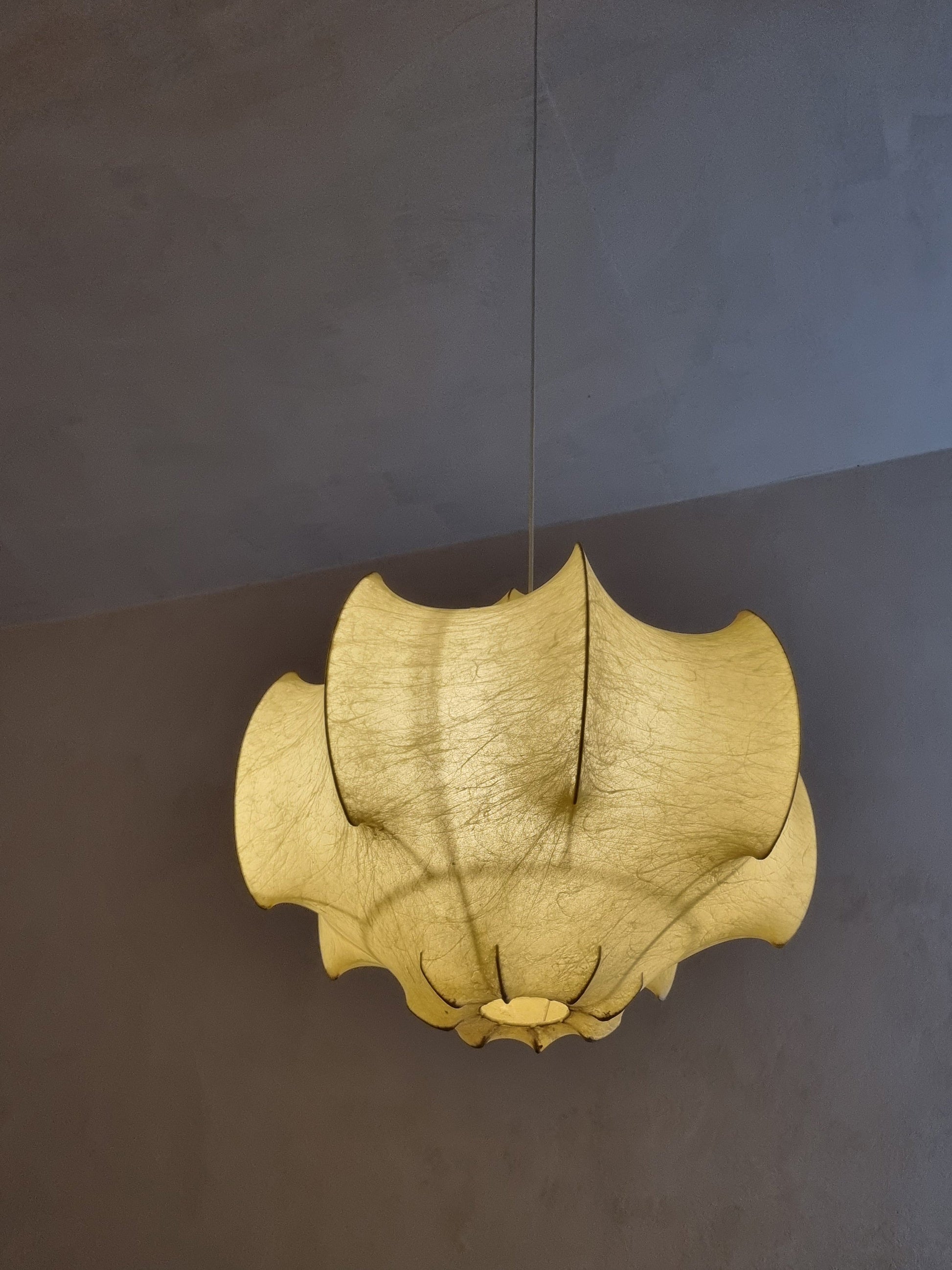 Viscontea Cocoon Suspension Lamp by Achille & Pier Giacomo Castiglioni Pendant Lights