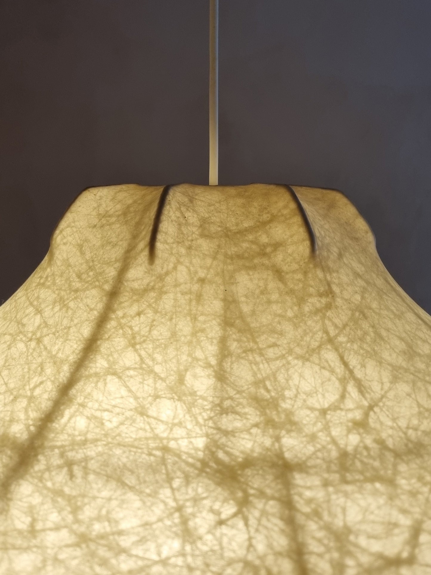 Viscontea Cocoon Suspension Lamp by Achille & Pier Giacomo Castiglioni Pendant Lights