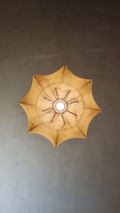 Viscontea Cocoon Suspension Lamp by Achille and Pier Giacomo Castiglioni for Flos, 1960s Pendant Lights