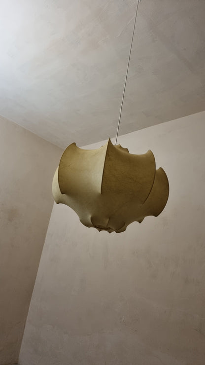 Viscontea Suspension Lamp Designed by Achille and Pier Giacomo Castiglioni for Flos, 1960s Pendant Lights