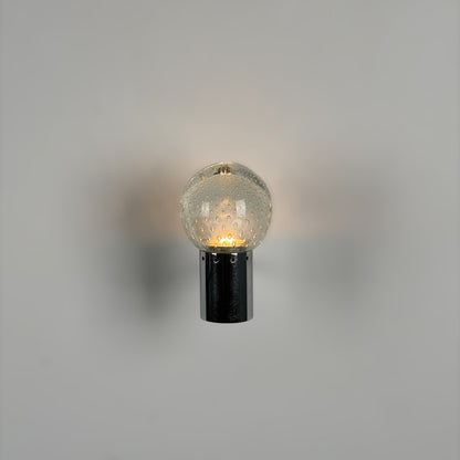 Single Wall Light by Gino Sarfatti and Archimede Seguso for Seguso Vetri d'Arte, 1950s Sconces