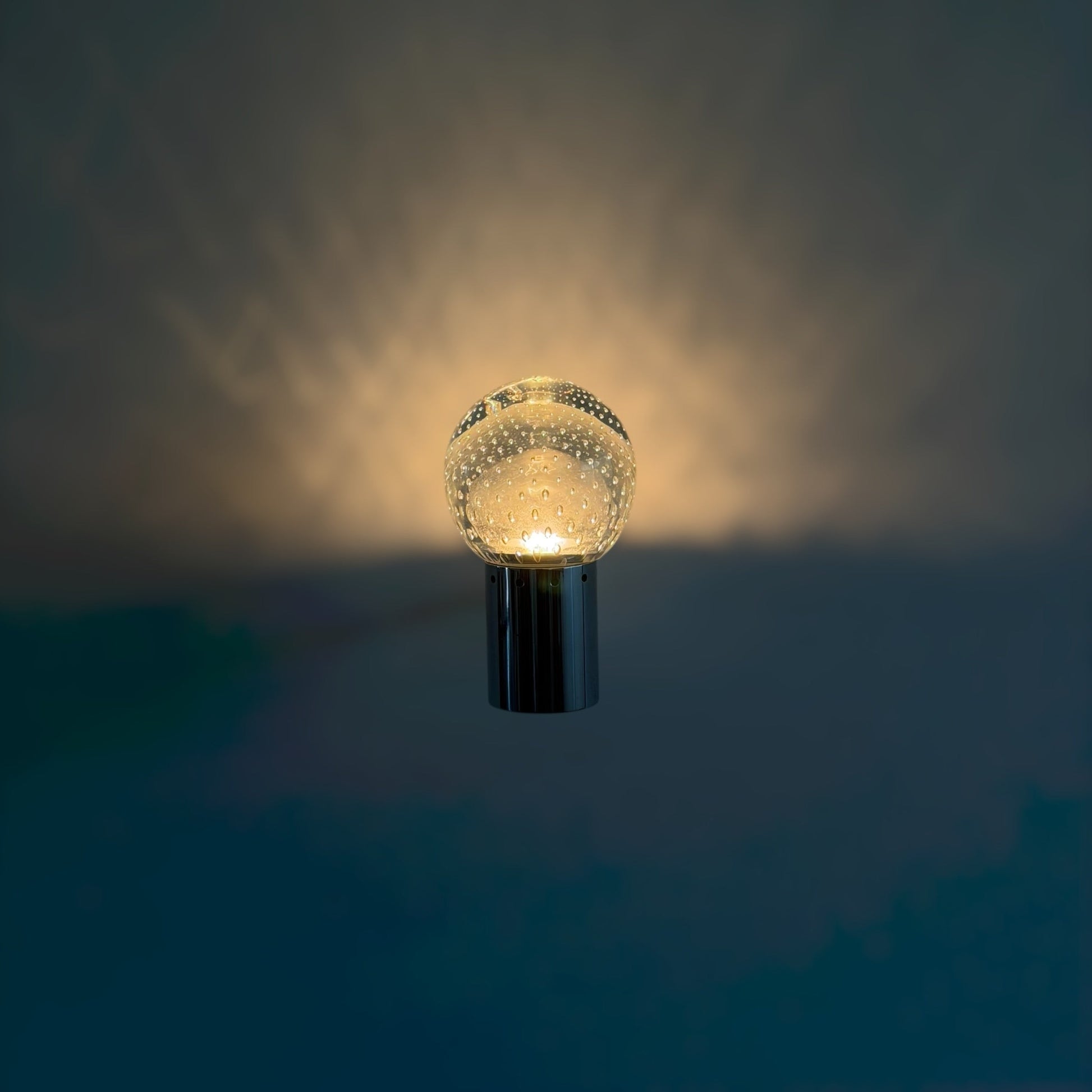 Single Wall Light by Gino Sarfatti and Archimede Seguso for Seguso Vetri d'Arte, 1950s Sconces
