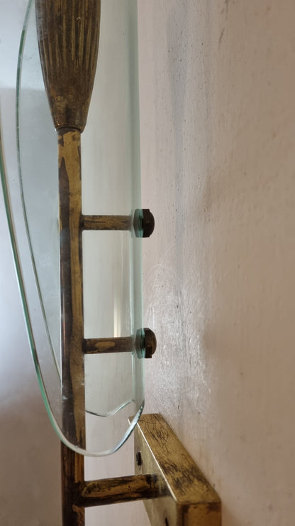 Wall Sconces Designed and Produced by Cristal Art, Italy 1950 Sconces