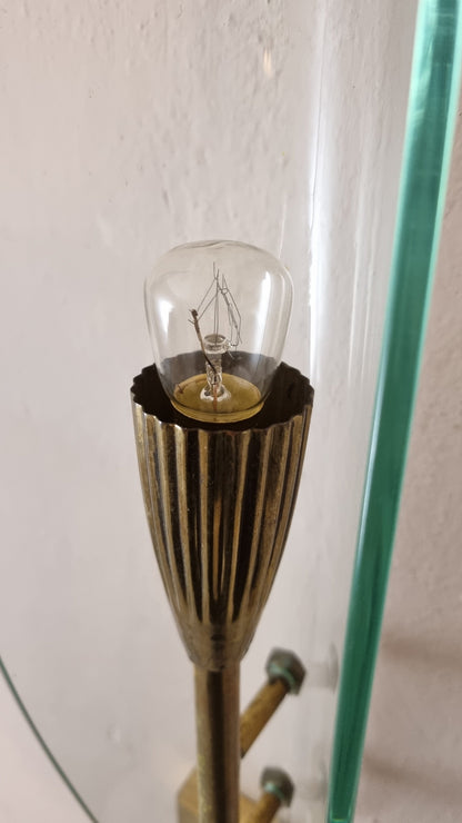 Wall Sconces Designed and Produced by Cristal Art, Italy 1950 Sconces