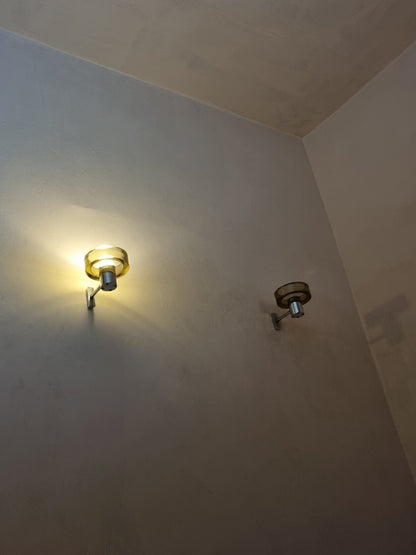 Seguso Wall Sconces by Flavio Poli for Seguso, Italy 1960s Sconces