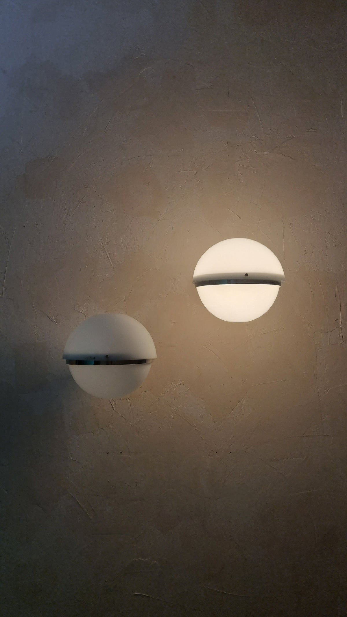 Wall Sconces Designed by Harvey Guzzini for Guzzini, Italy 1969 Sconces