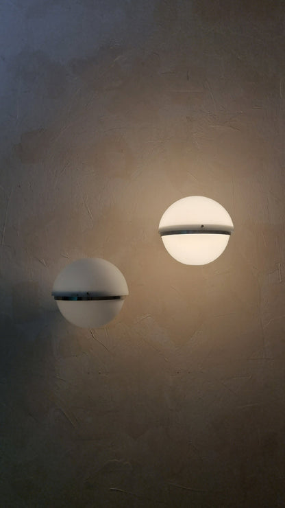 Wall Sconces Designed by Harvey Guzzini for Guzzini, Italy 1969 Sconces