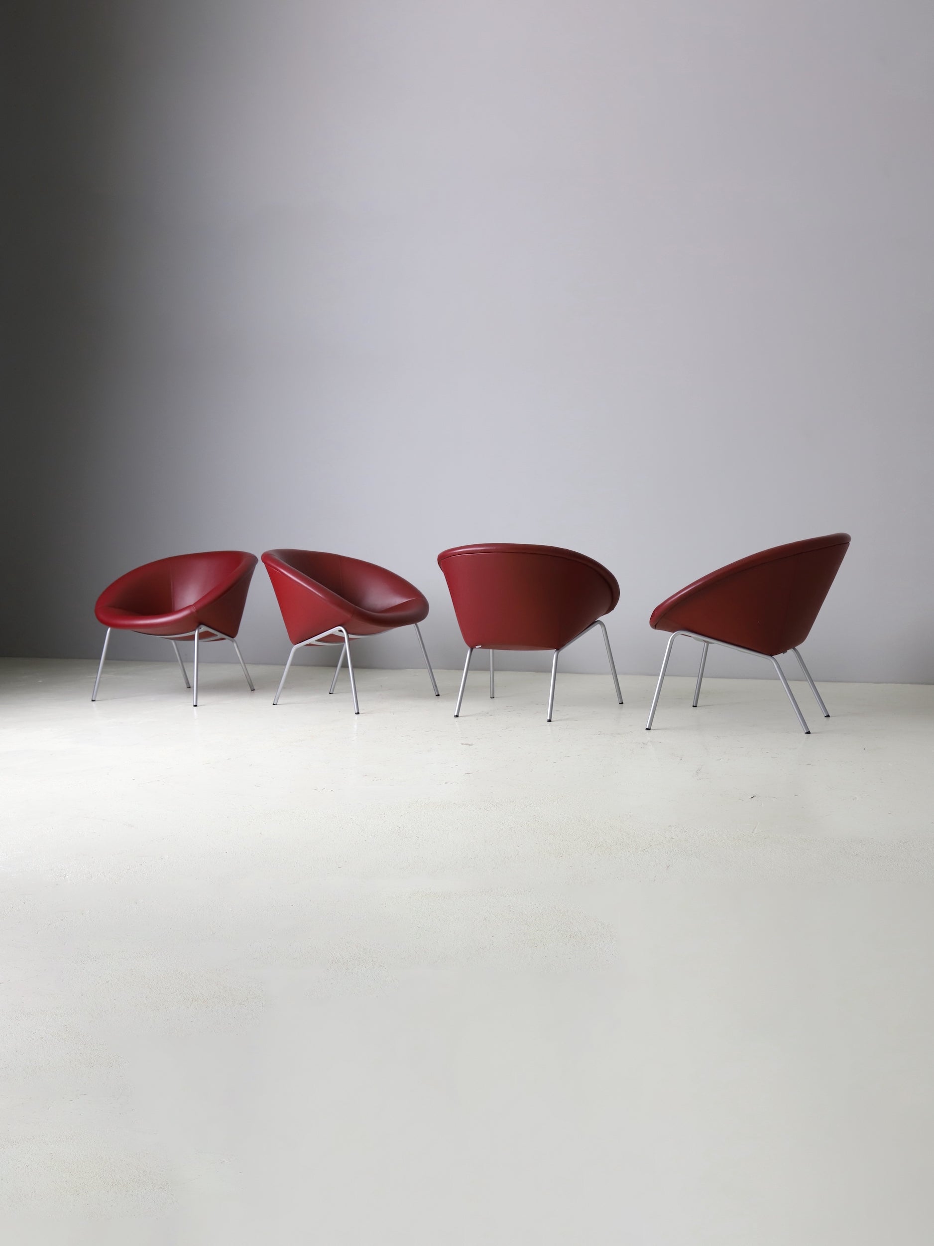 Walter Knoll '369' Lounge Chairs - Set of 4 Chairs