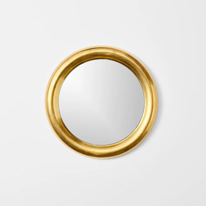 Water Gilded Round Mirror No.1 Mirrors
