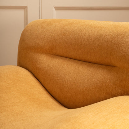 Pair of Wave Armchairs, Italy 1970s Chairs