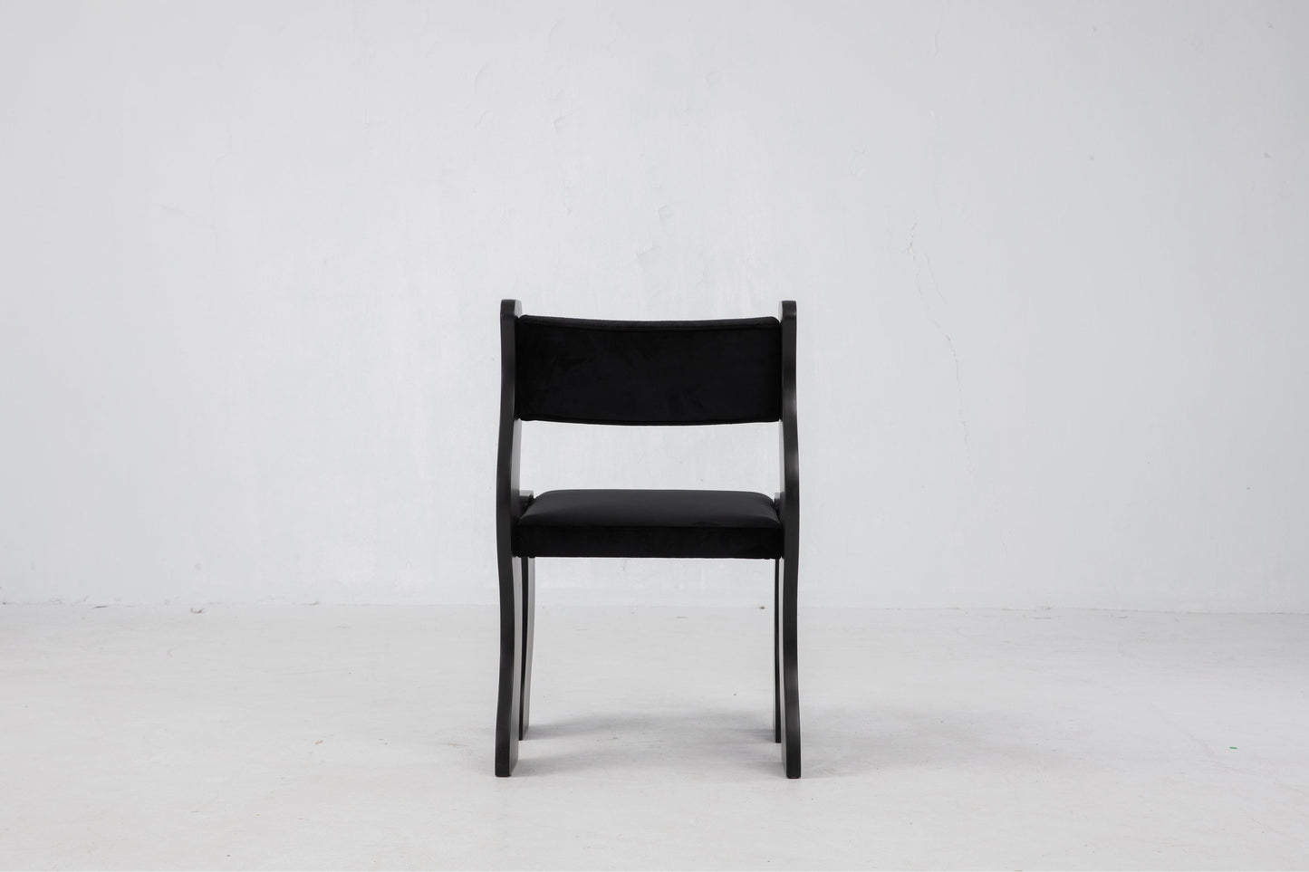 Wave Chair in Black by Sun at Six Chairs