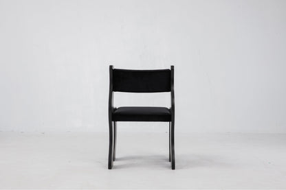 Wave Chair in Black by Sun at Six Chairs