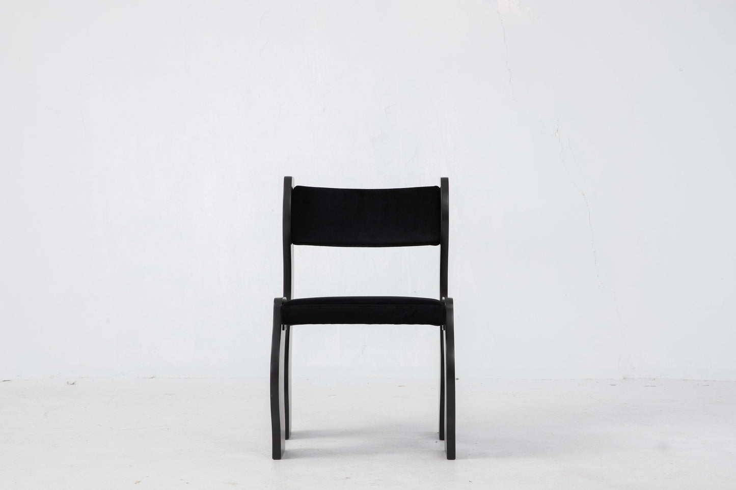 Wave Chair in Black by Sun at Six Chairs