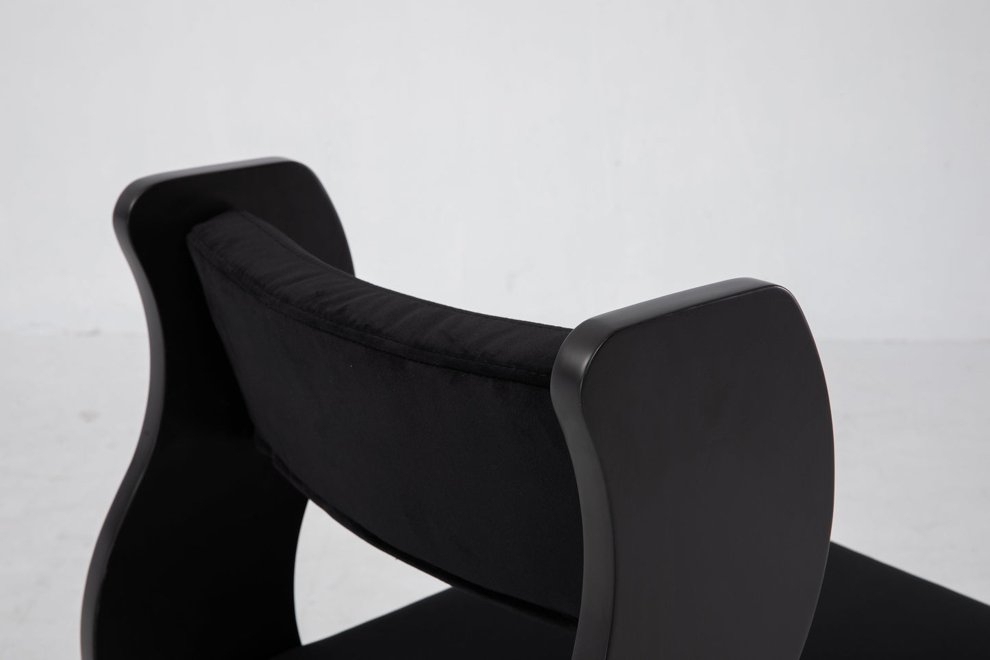 Wave Chair in Black by Sun at Six Chairs