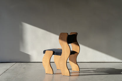 Wave Chair in Sienna by Sun at Six Chairs